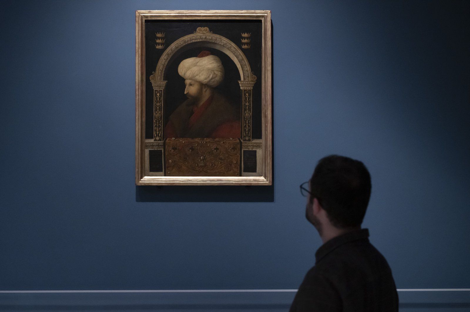 Italian Painter Bellini's Portrait Of Sultan Mehmed II On Exhibition ...