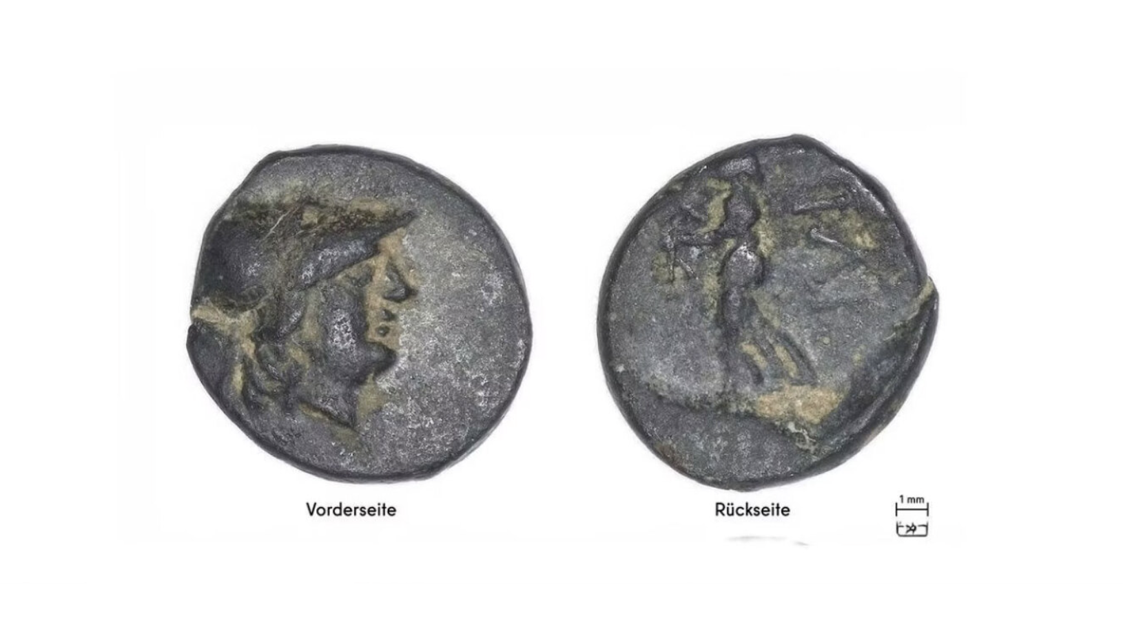 A thirteen-year-old student discovered a rare ancient Greek coin in Berlin