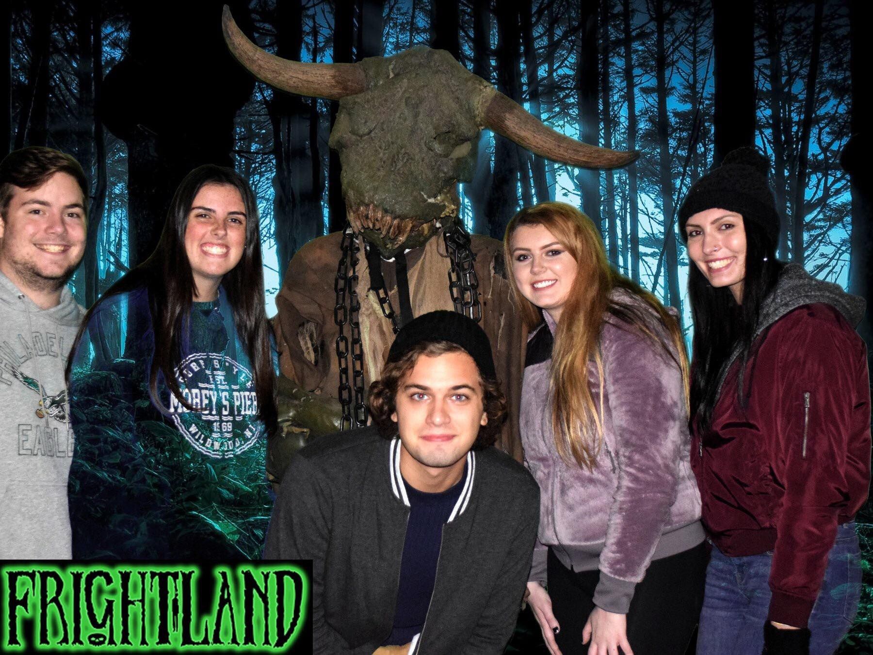 A lot of people prefer to go to haunted attractions with friends as it can help them build stronger connections with one another. Photo submitted by Brooke Palmer. 