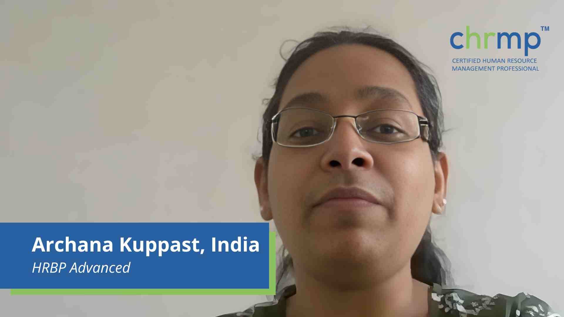 Archana Kuppast - CHRMP