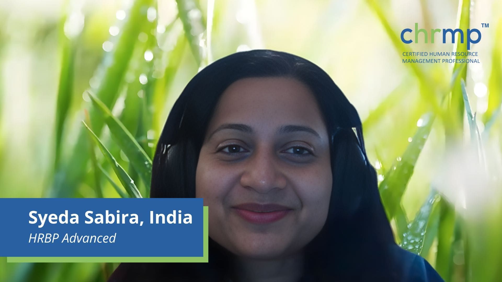 Syeda Sabira - CHRMP