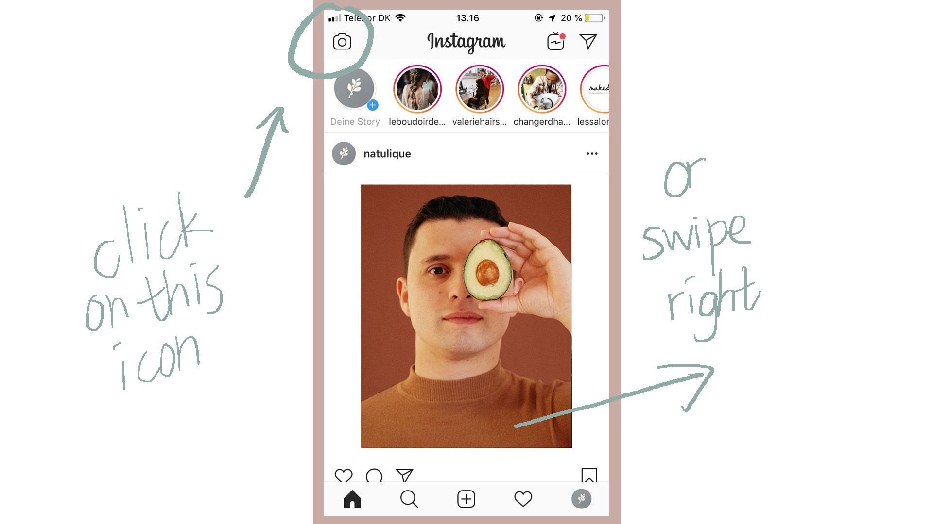 click and swipe on instagram clicking and swiping on instagram