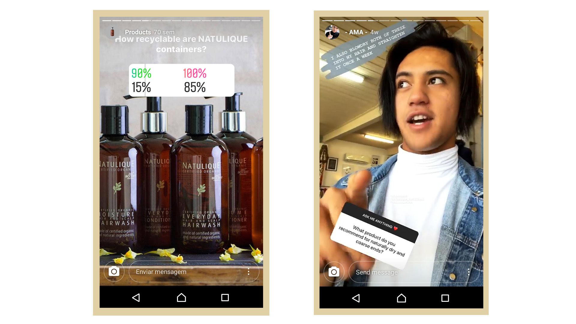 instagram stories polls and questions using polls and questions as a hairdresser on instagram stories