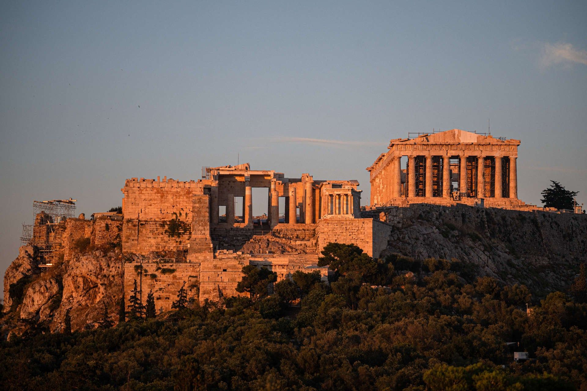 Parthenon facade restored to early 1800s pomp, says Greece