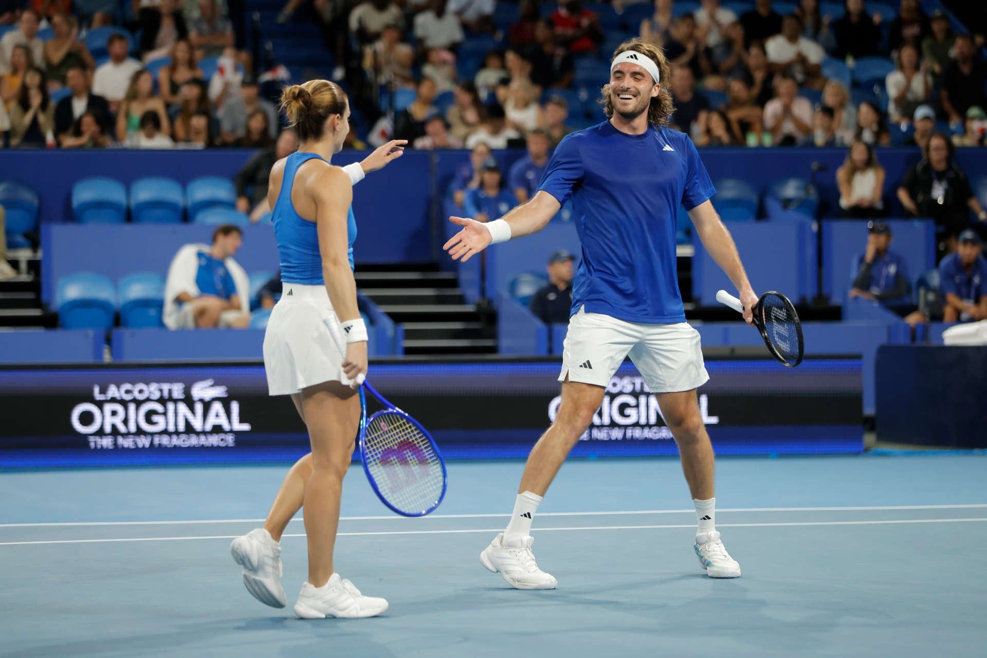 Greece makes clean sweep in opening round at United Cup