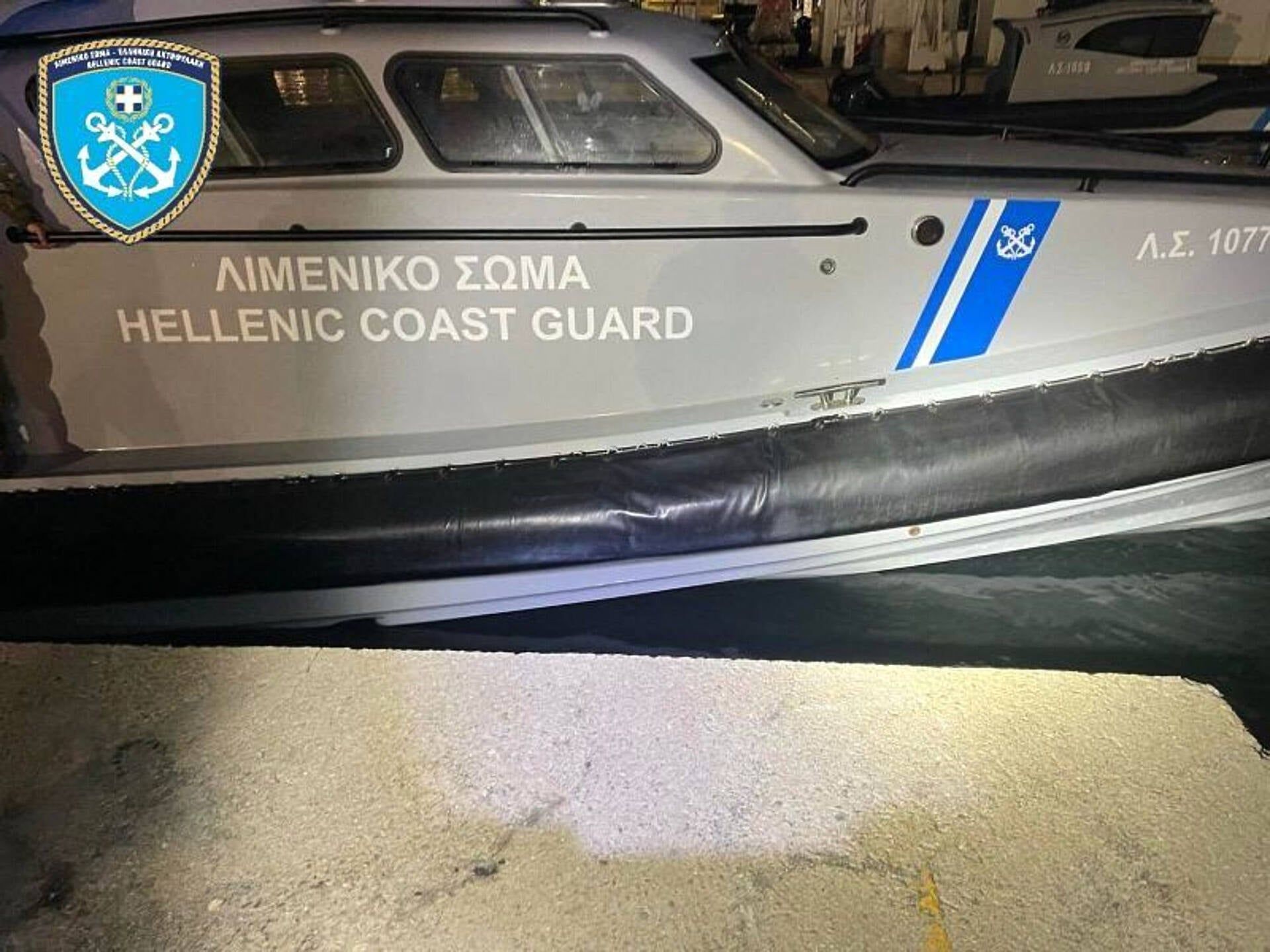 Crew rescued as baking soda cargo ship sinks off Greece