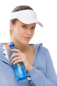 Drinking eight glasses of water every day makes a visible difference
