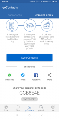 [ ANKUR286 ] Goibibo Referral Code 2024 | Get ₹250goCash