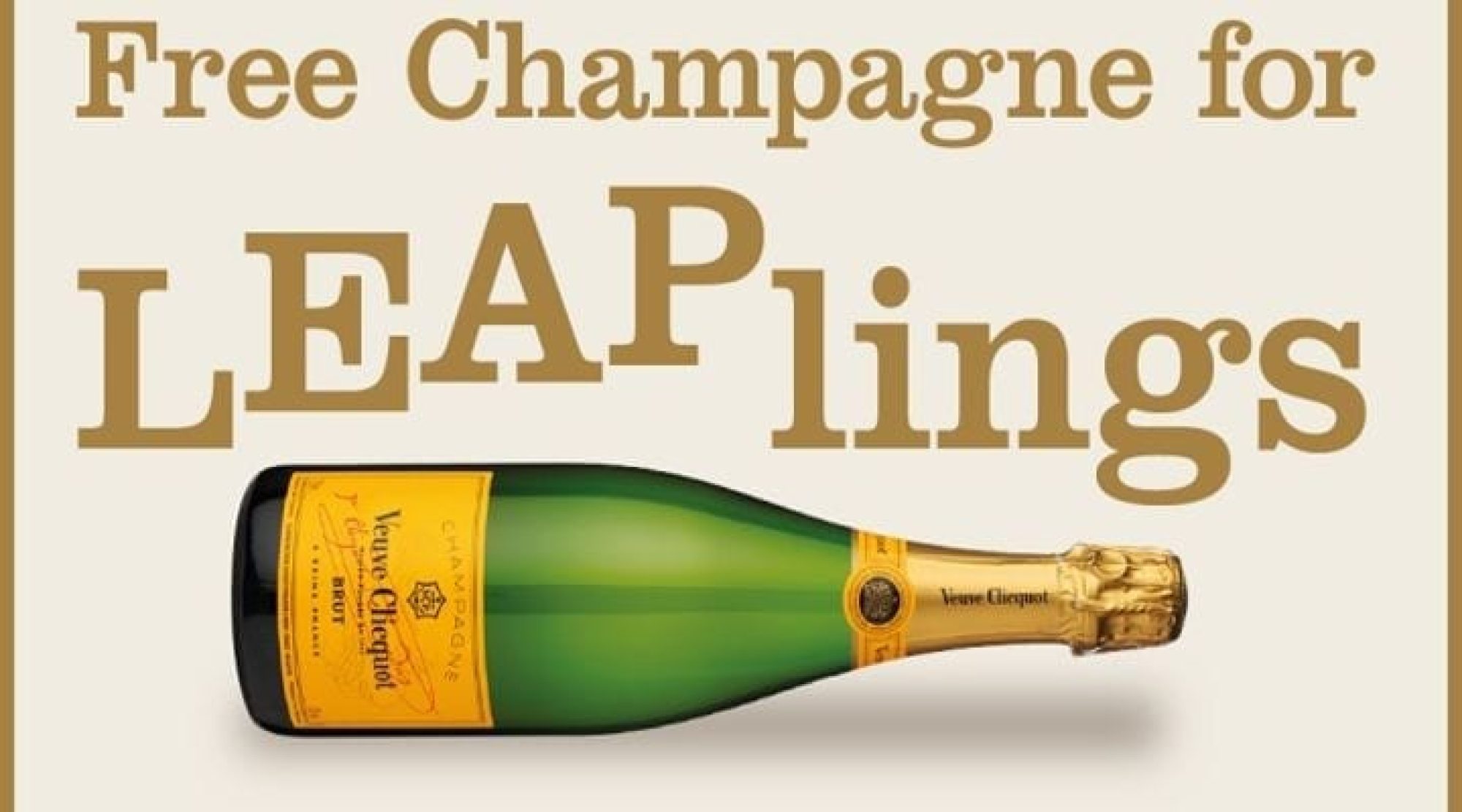 Majestic offers free Champagne to Leaplings