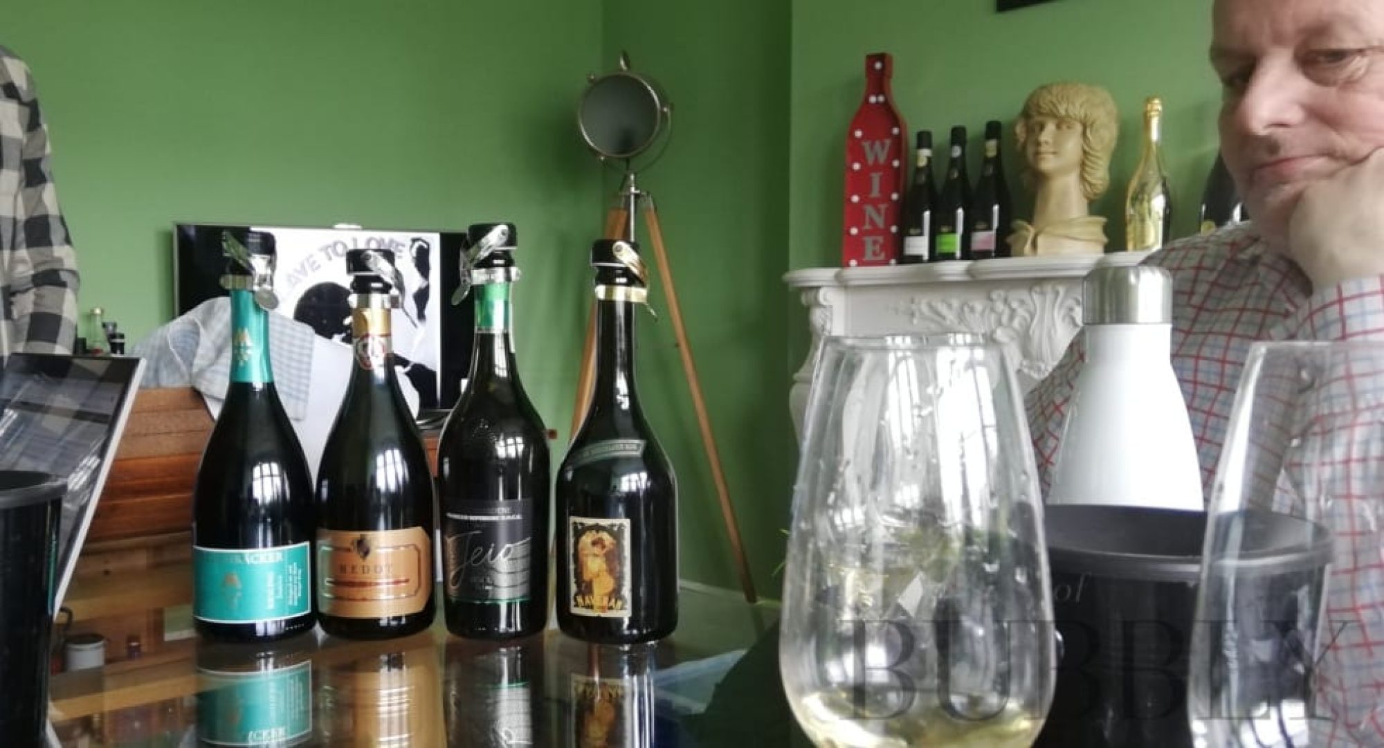 A Blinding Encounter with Glass of Bubbly Magazine Editor James