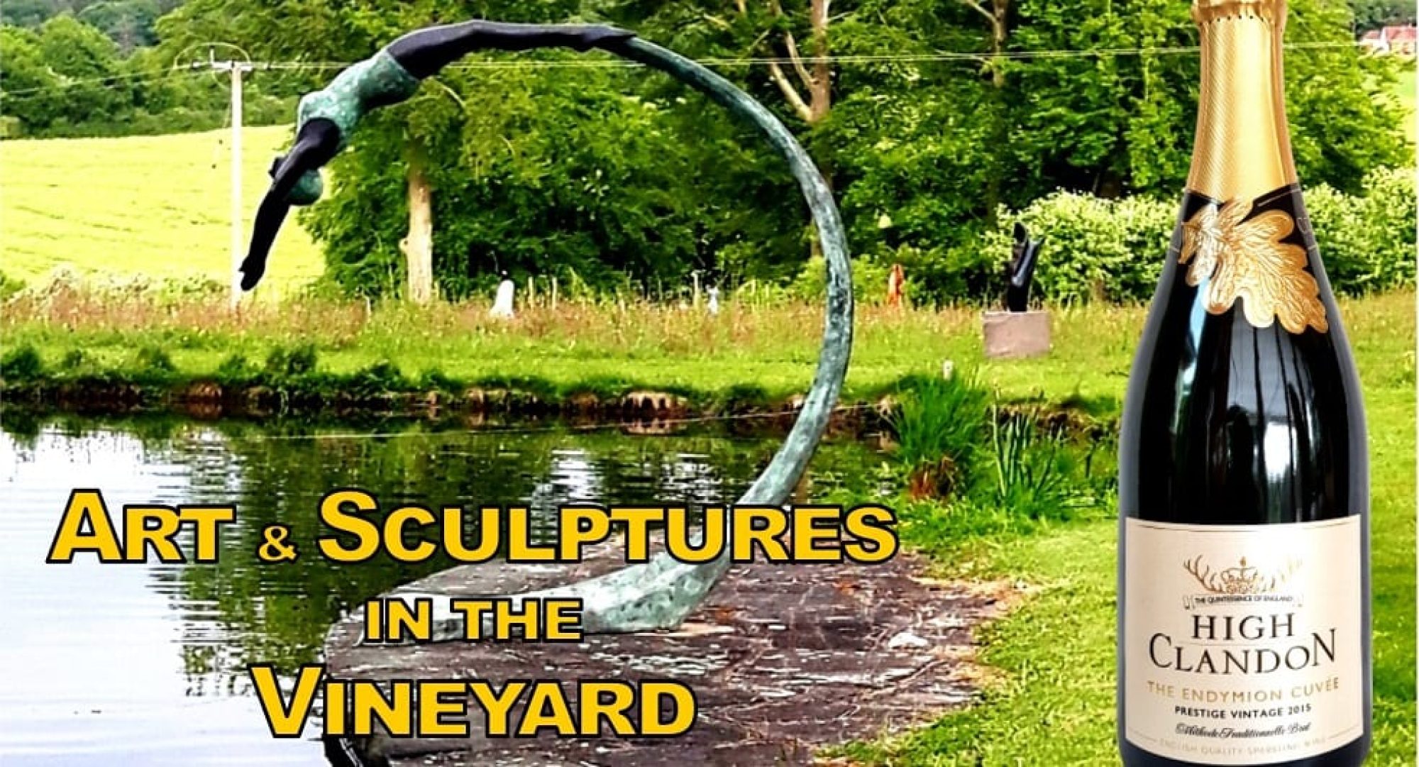 Art & Sculptures in the Vineyard at High Clandon Estate Vineyard