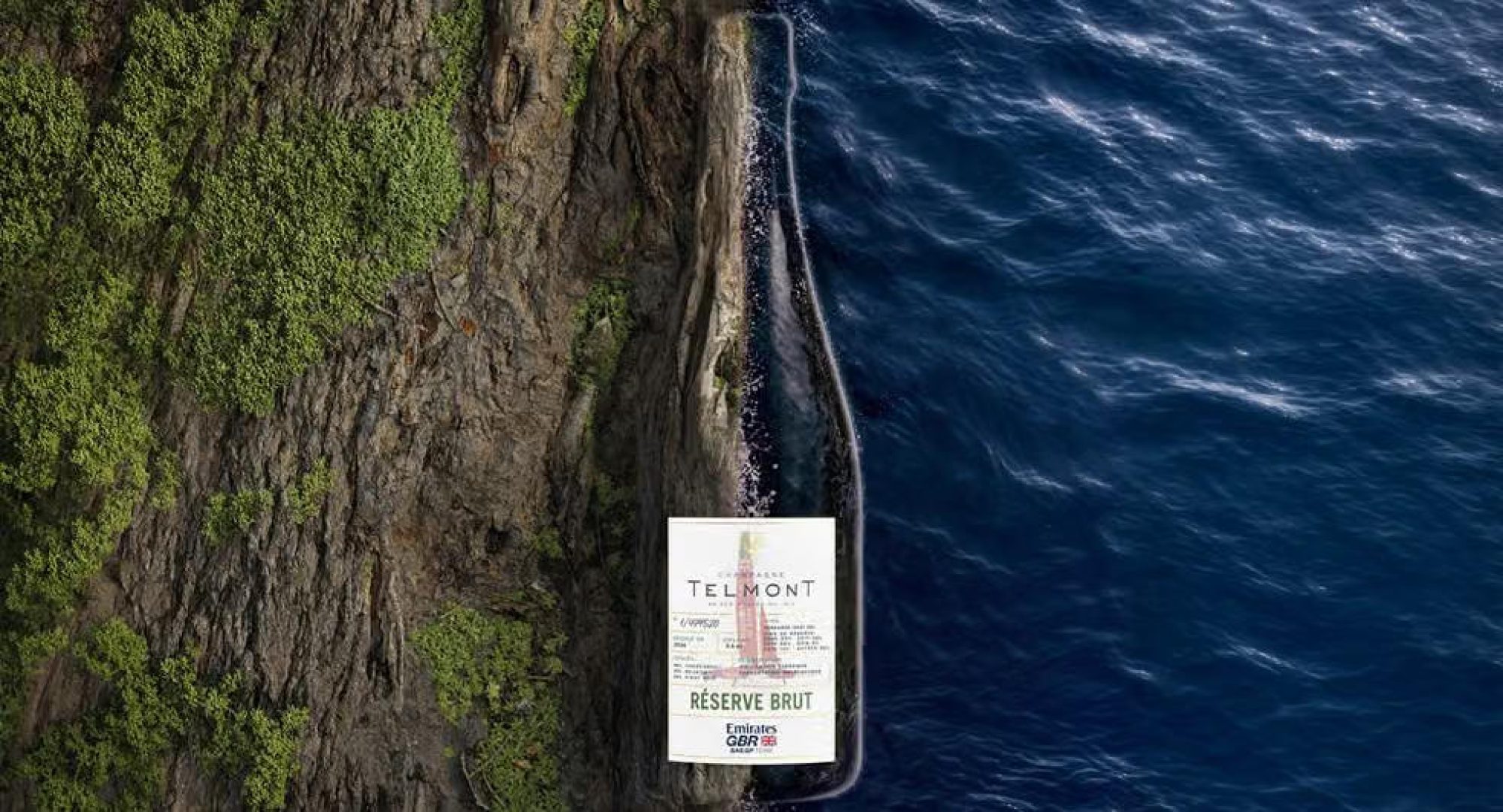 Champagne Telmont Unveils Limited-Edition Bottle for Emirates GBR SailGP Team