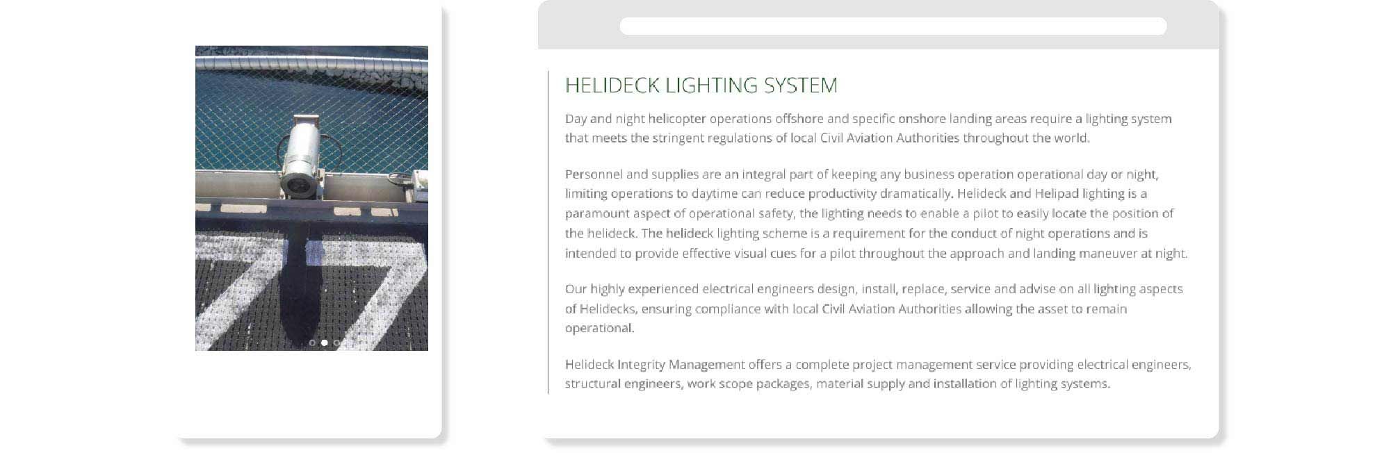 helideck,applab projects,custom website,custom wordpress,company prepesentation,company website