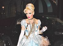 Singer Gwen Stefani becomes Cinderella for the night at a celebrity costume party.  (Creative Commons)
