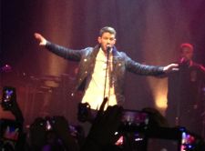 Nick Jonas performed to a sold out crowd in New York City. (Lauren Hight/Multimedia Editor)