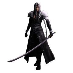 FINAL FANTASY VII REBIRTH PLAY ARTS SHIN Action Figure - SEPHIROTH