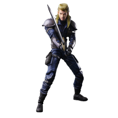 FINAL FANTASY VII REMAKE PLAY ARTS KAI ACTION FIGURE - ROCHE