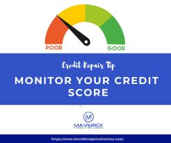 DIY Credit Repair - Monitor your credit score