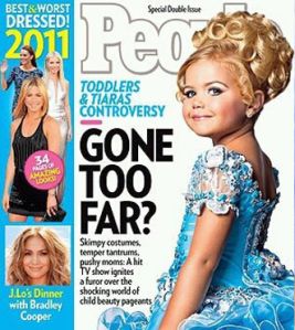 TLC’s hit series, “Toddlers and Tiaras,” features girls competing in beauty pageants. Is this a healthy message for young girls to learn? Will these girls have an even more altered view of beauty as they become teens?  (Flickr/Creative Commons)