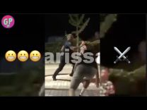 Επικό ΒΡΩΜΟΞΥΛΟ αστυνομικού με πολίτες στη Λάρισα👮🚔😬