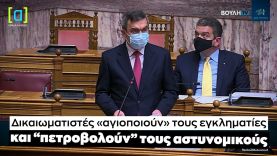 Οικονόμου: Δικαιωματιστές «αγιοποιούν» τους εγκληματίες και “πετροβολούν” τους αστυνομικούς