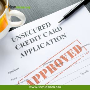 apply for an unsecured credit card