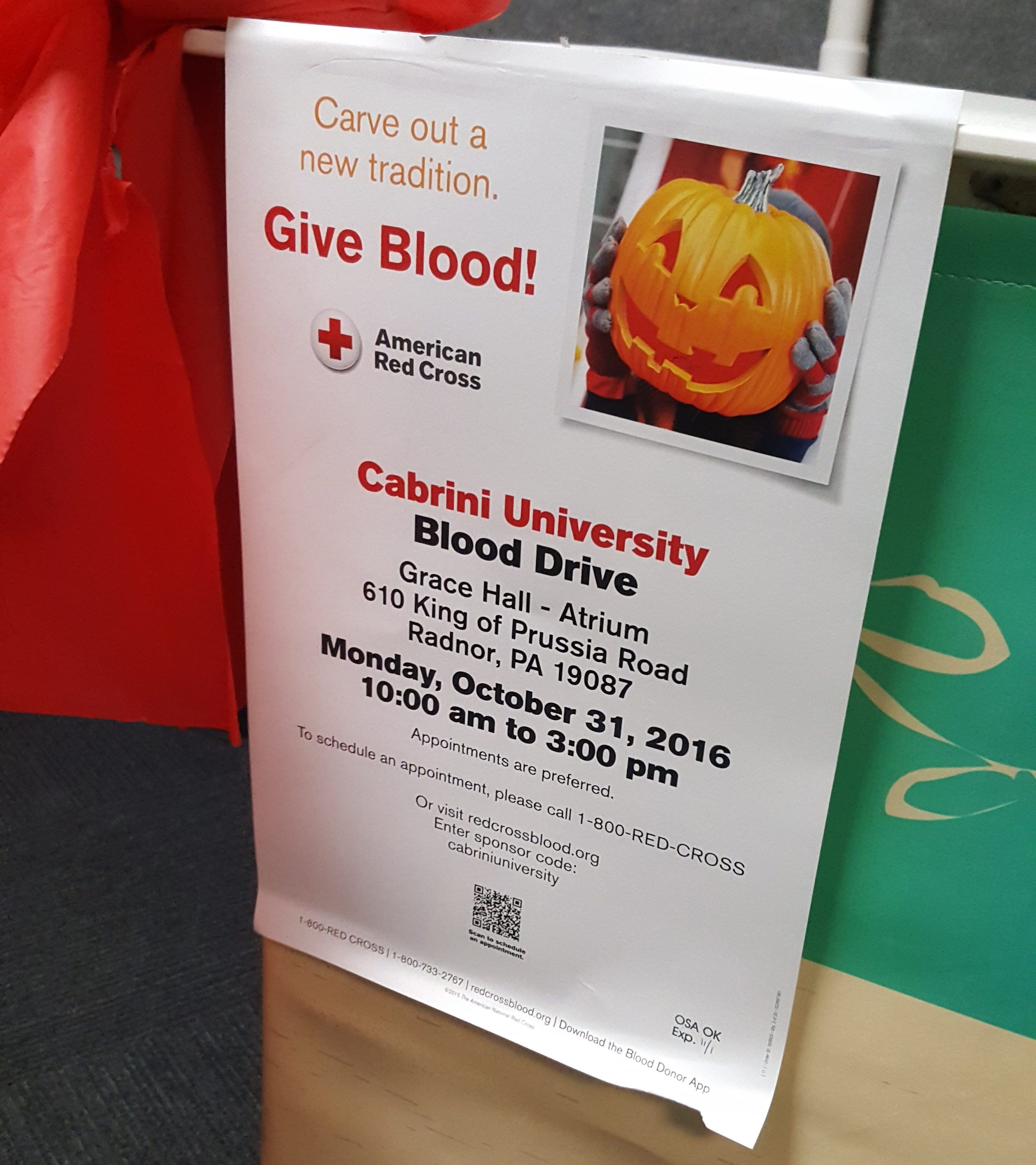 Blood Drive Poster