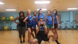 A few of the members from Cabrini College's Dance Team that worked on their Beyonce piece. (Dylan Takats/Submitted Photo)