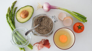 Meal prep ingredients