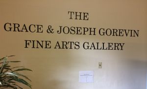 The second floor of the Holy Spirit Library holds Cabrini’s art exhibits. (Renee Oliver Staff Writer)