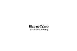 Hizb ut Tahrir