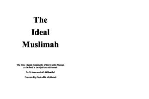The Ideal Muslimah