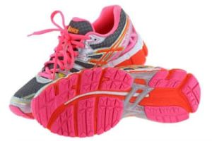 A pair of Asics Running Shoes