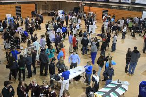 Students gather for extra credit opportunities 