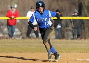 photo submitted by cabriniathletics.com The softball team is 14-7 overall and 10-3 in CSAC play. The Lady Cavs are fifth in the CSAC.