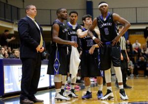 Photo Credit/ CabriniAthletics.com  The men’s basketball team now stands at 9-9 (6-5 CSAC) and is now in six place in the conference for the season.