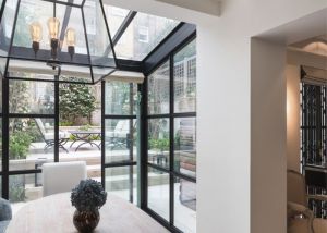 Glass box extension in chelsea