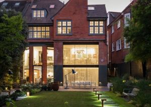 Sash windows on a semi detached home