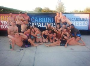 Moira Prior/Submitted Photo The Cabrini swimming teams both traveled to Naples, Fl. over winter break to train for the rest of the upcoming season.