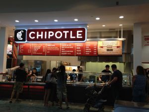 Creative Commons  Craving some retail therapy or a Chipotle fix? Take the shuttle to nearby King of Prussia Mall, Chipotle or the Fox and Hound bar. 