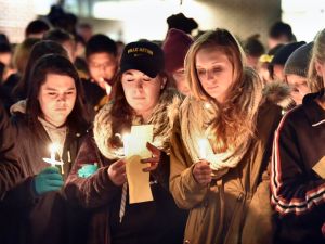 Creative Commons Students remember 19-year-old Millersville freshman Katie Hall . Hall. 