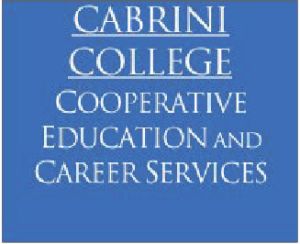 Cabrini College Co-Op and career Services logo (via facebook.com)
