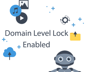 Domain Level Lock Protection enabled