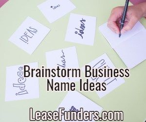 brainstorm business name ideas