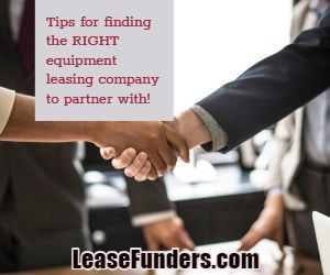 equipment leasing partner