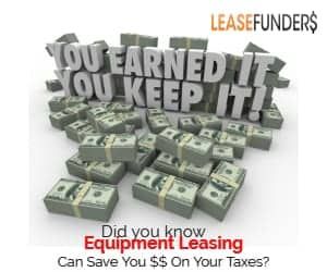 equipment leasing saves you money on your taxes