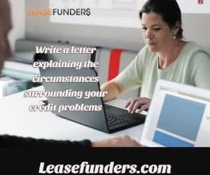 a letter of explanation helps bad credit business loans get approved