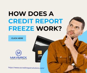 How does a credit report freeze work?