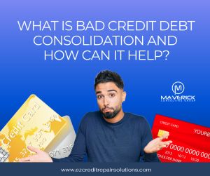 What is bad credit debt consolidation and how can it help