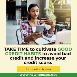good credit habits to avoid bad credit